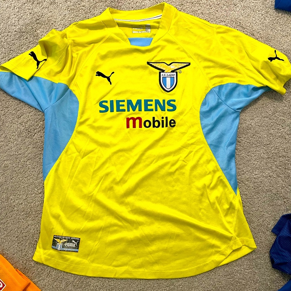 S.S. Lazio Italian Futbol Jersey